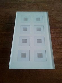 KNX Glastaster